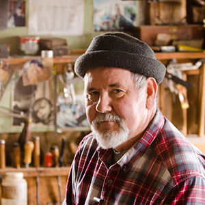 David Ray Pine woodworking instructor at the woodandshop traditional woodworking school
