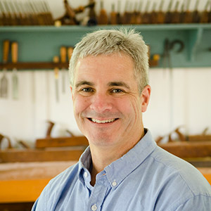 Tom Calisto woodworking teacher at the Wood And Shop Traditional Woodworking School