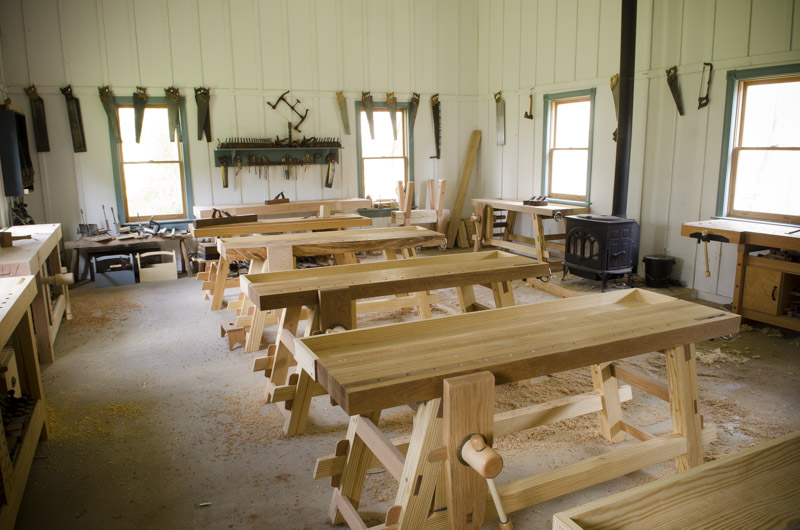 Traditional Hand Tool Woodworking Classes at the Wood and Shop traditional woodworking school