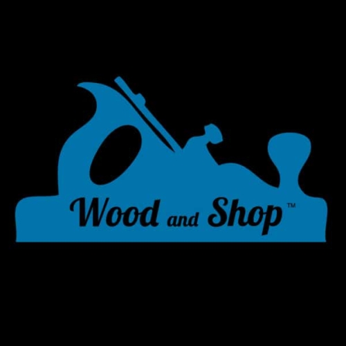 Woodworking T-shirt wood and shop logo