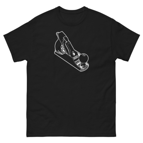 Bedrock Handplane Woodworking Shirt Black Woodworking T-shirt