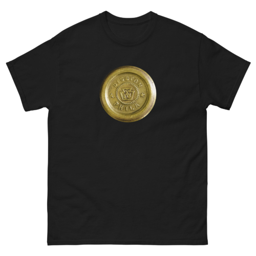 Disston Hand Saw Medallion Woodworking Shirt Black Woodworking T-shirt