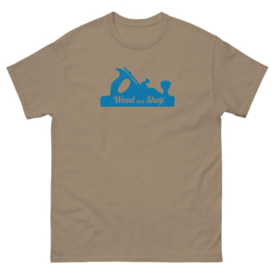 Wood and Shop Logo Woodworking Shirt Savana Woodworking T-shirt
