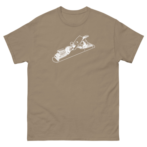Scottish Infill Hand Plane Woodworking Shirt Brown Savana Woodworking T-shirt