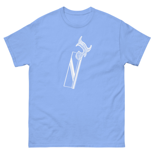 Dovetail Saw Woodworking Shirt Carolina Blue Woodworking T-shirt