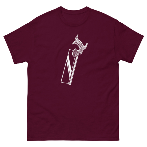 Dovetail Saw Woodworking Shirt Maroon Woodworking T-shirt