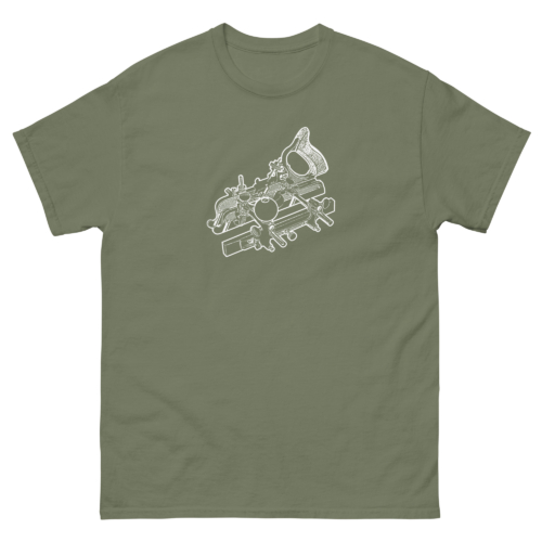 Stanley 45 Combination Plane Woodworking Shirt Military Green