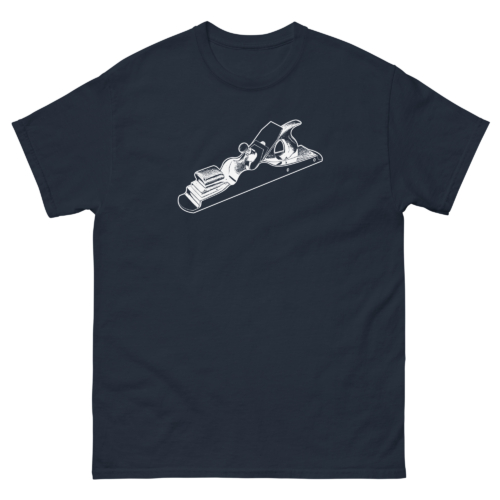 Scottish Infill Hand Plane Woodworking Shirt Navy Woodworking T-shirt