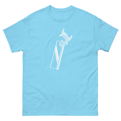 Dovetail Saw Woodworking Shirt Sky Blue Woodworking T-shirt